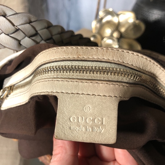 Gucci Pelham Tan/Cream Canvas/Leather Signature